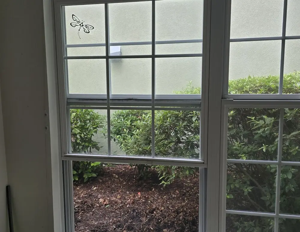 A properly balanced window, opening smoothly with natural light